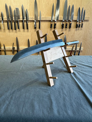 Nigara Hamono White#1 Mizu Honyaki Sakimaru Yanagiba 330mm - Thecooksedge