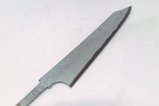 Nigara Hamono Kurozome Damascus Kiritsuke Yanagiba 240mm(Blade Only) - Thecooksedge