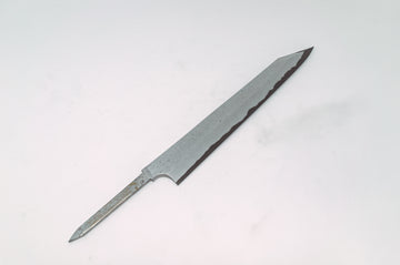 Nigara Hamono Kurozome Damascus Kiritsuke Yanagiba 300mm(Blade Only) - Thecooksedge