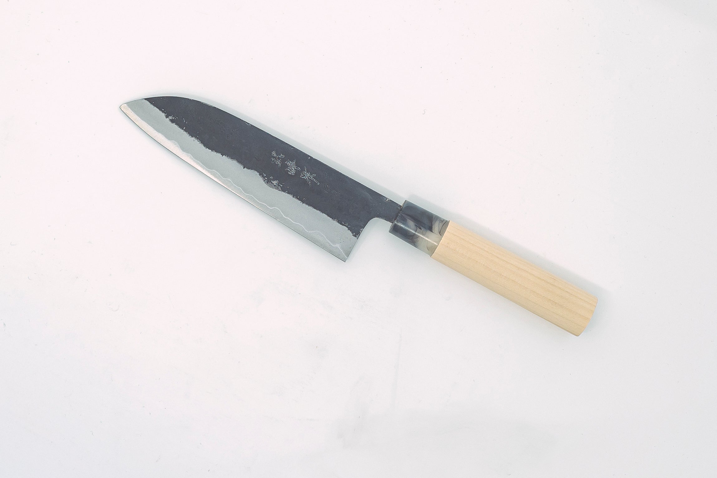 Buho Kurouchi Santoku 165mm - Thecooksedge