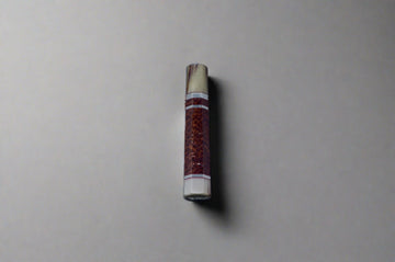 Snakewood w/Marble Horn Collar and Silver Spacers - Thecooksedge