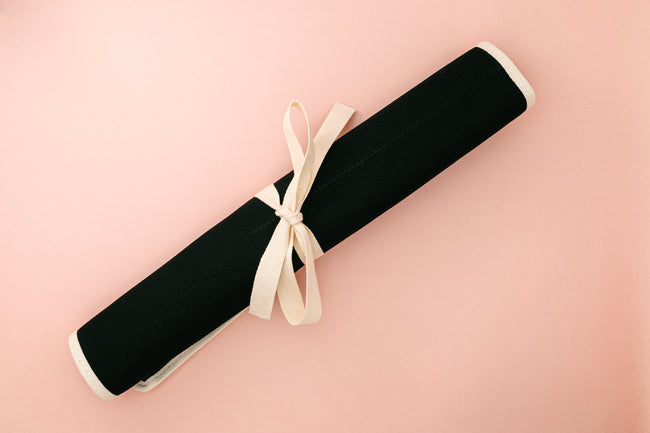 Canvas Knife Case 4 Pc - Thecooksedge