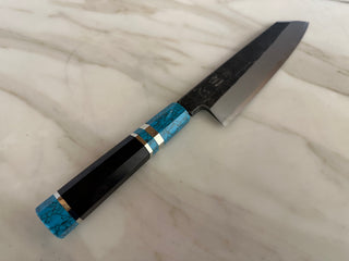 Hatsukokoro Shirasagi Kurouchi Kiritsuke Gyuto 210mm - Thecooksedge