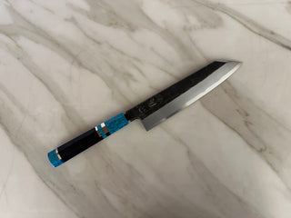 Hatsukokoro Shirasagi Kurouchi Kiritsuke Gyuto 210mm - Thecooksedge