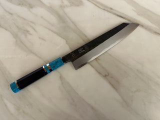 Hatsukokoro Shirasagi Kurouchi Kiritsuke Gyuto 240mm - Thecooksedge