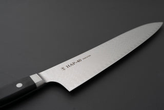 Hatsukokoro Hayabusa Damascus HAP40 Gyuto 240mm - Thecooksedge