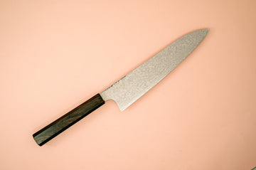 Hatsukokoro Ginga34 Nickle Damascus Gyuto 210mm - Thecooksedge