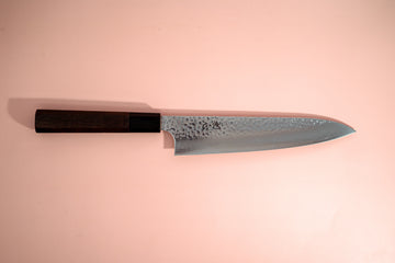 Hatsukokoro Hayabusa VG10 Tsuchime Gyuto 210mm - Thecooksedge