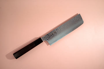 Hatsukokoro Hayabusa VG10 Tsuchime Nakiri 180mm - Thecooksedge