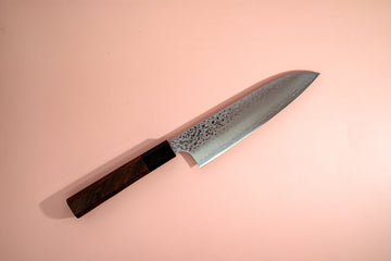 Hatsukokoro Hayabusa VG10 Tsuchime Santoku 180mm - Thecooksedge
