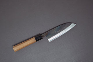 Hatsukokoro Kokugei Blue#1 Kurouchi Petty 120mm - Thecooksedge
