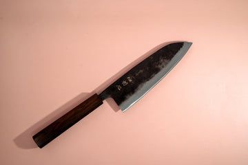 Hatsukokoro Kurogane Santoku 165mm - Thecooksedge