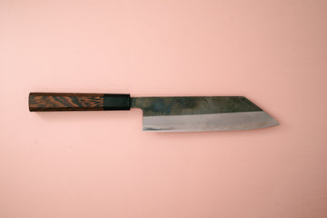 Hatsukokoro Kurosagi AS Kurouchi Bunka 180mm - Thecooksedge