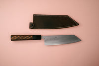 Hatsukokoro Shikkoku Blue2 Bunka 165mm (refinished by Marcel) - Thecooksedge