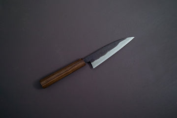 Hatsukokoro Sumi Blue2 Kurouchi Petty 120mm - Thecooksedge