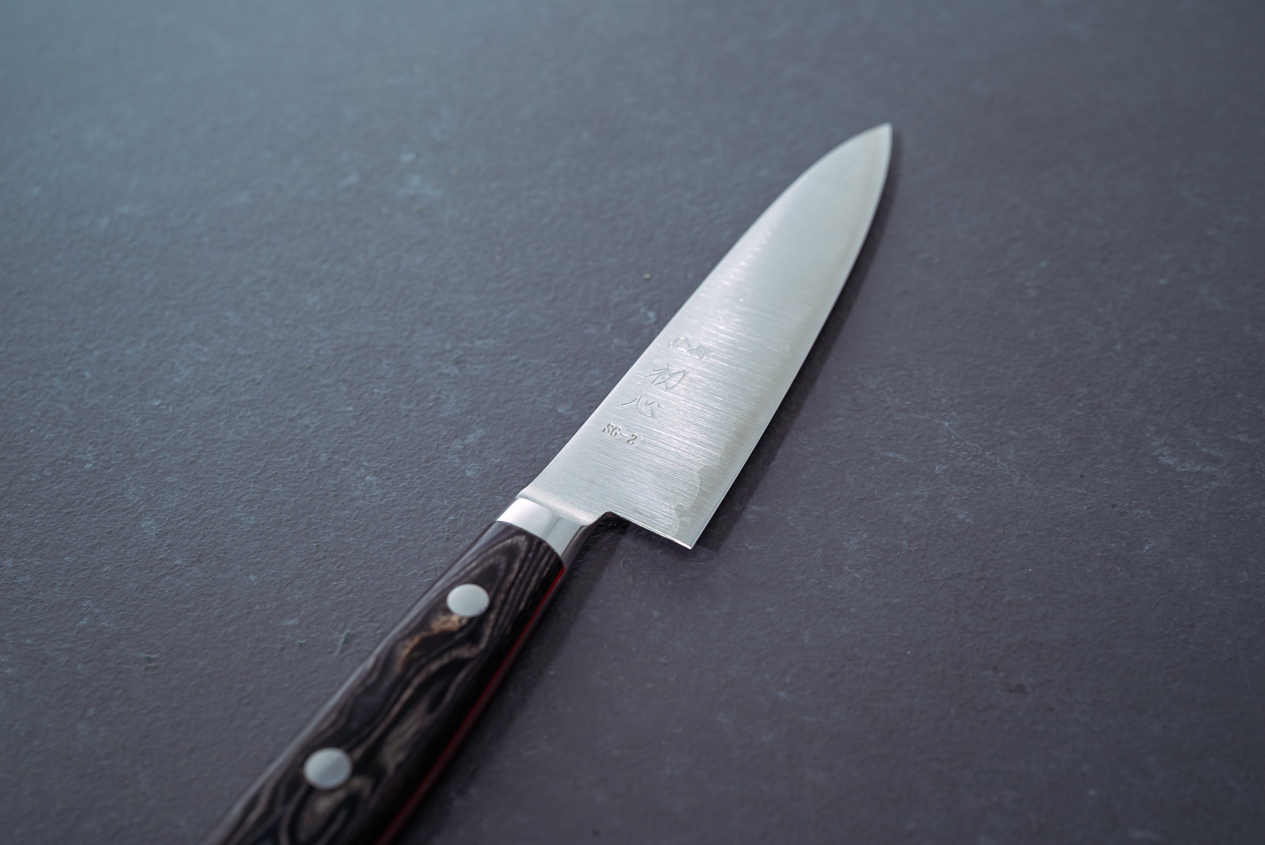 Hatsukokoro Hayabusa SG2 Migaki Petty 120mm - Thecooksedge