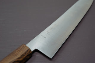 Hayabusa Silver3 Migaki Gyuto 210mm - Thecooksedge