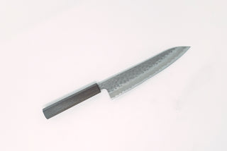 Sakai Kikumori NDW W2 Gyuto 210mm w/ Black Oak Handle - Thecooksedge