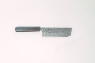 Sakai Kikumori NDW W2 Nakiri 165mm w/ Black Oak Handle - Thecooksedge