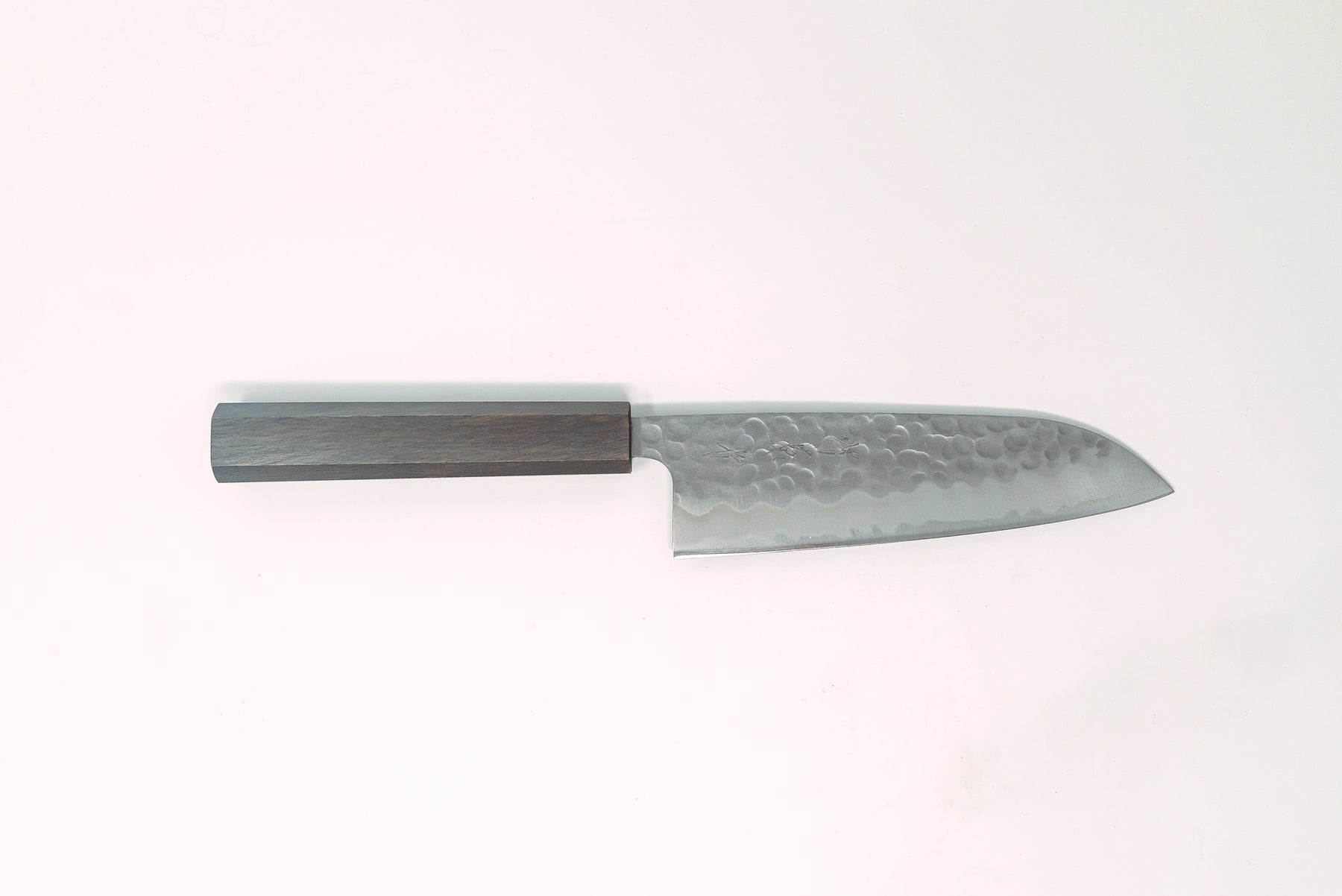 Sakai Kikumori NDW W2 Santoku 165mm w/ Black Oak Handle - Thecooksedge