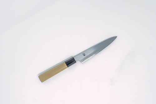 Sakai Kikumori Kikuzuki Kasumi Petty 150mm - Thecooksedge