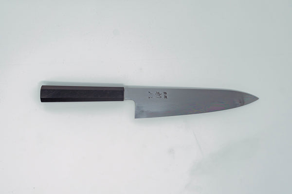 Hatsukokoro Komorebi Damascus Blue#1 Gyuto 210mm (scratch and dent) - Thecooksedge