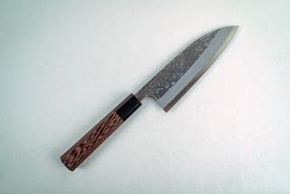 Hatsukokoro Kurosagi AS Kurouchi Santoku 165mm - Thecooksedge