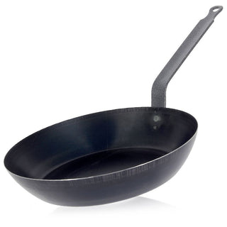 De Buyer La Lyonnaise Blue Carbon Steel Fry Pan - Thecooksedge