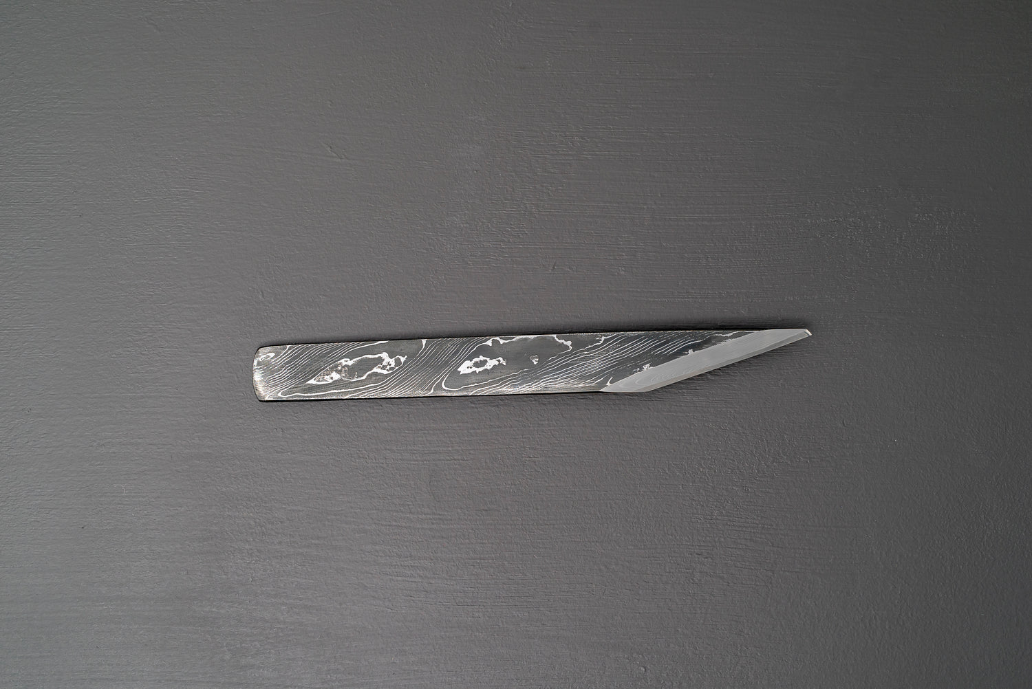 Masuda White2 Twisted Damascus Kiridashi - Thecooksedge