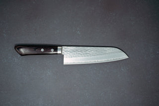 Masutani VG1 Tsuchime Santoku 165mm - Thecooksedge