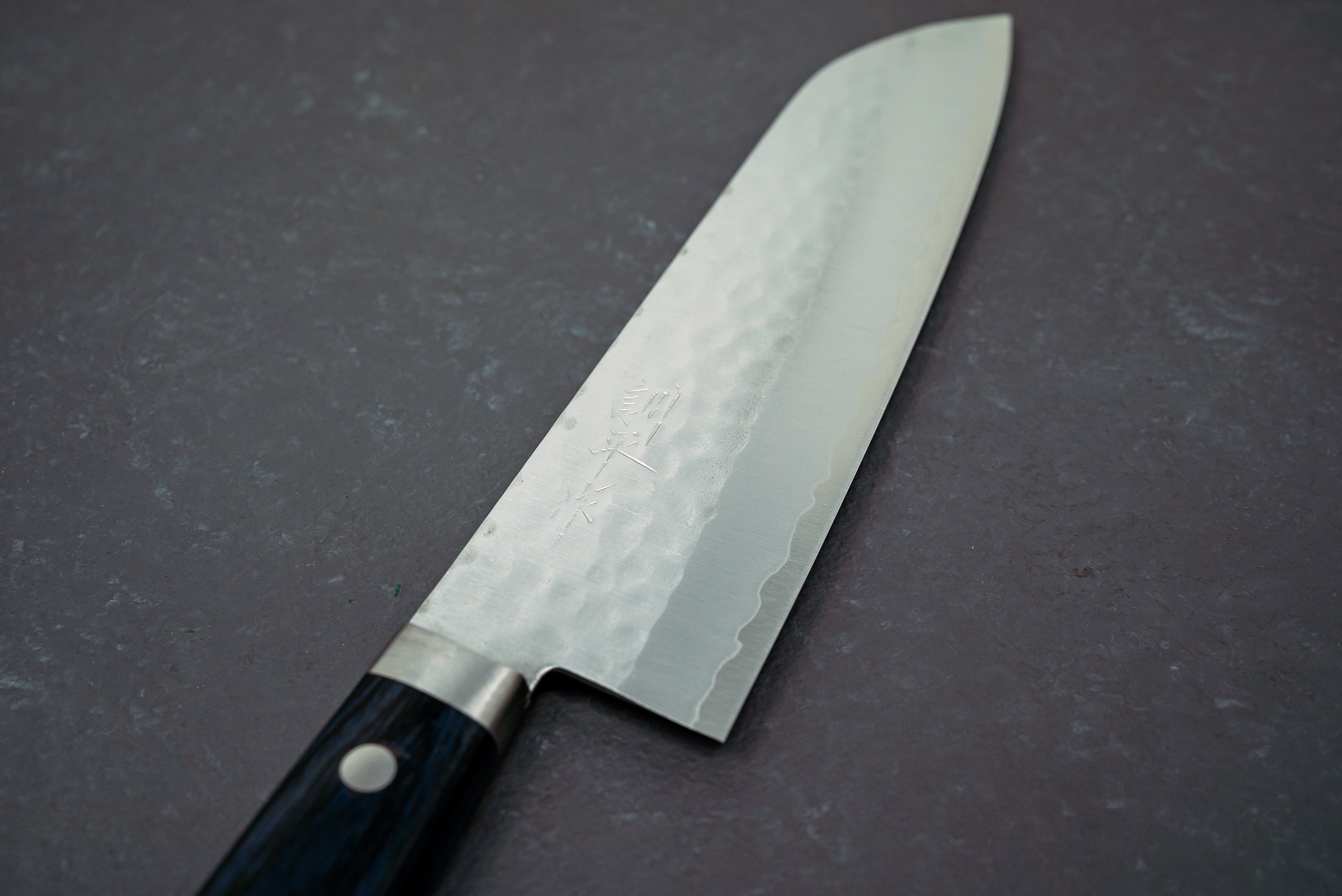 Masutani VG1 Tsuchime Santoku 165mm - Thecooksedge