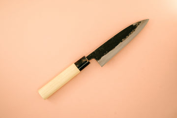 Murata Buho Blue#1 Kurouchi Sabaki 150mm - Thecooksedge