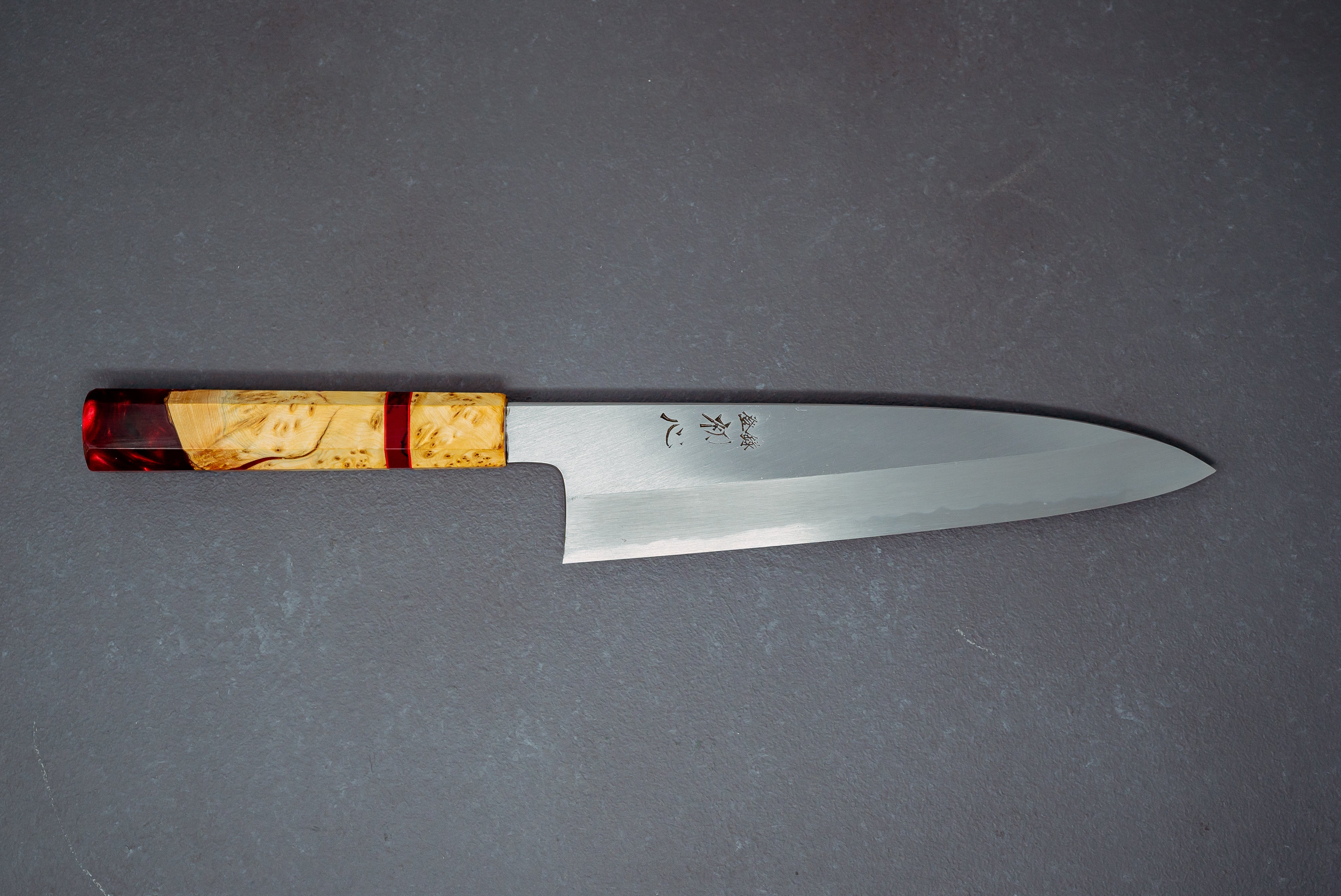 Nakagawa Blue #1 Migaki Tall Gyuto 225mm - Thecooksedge