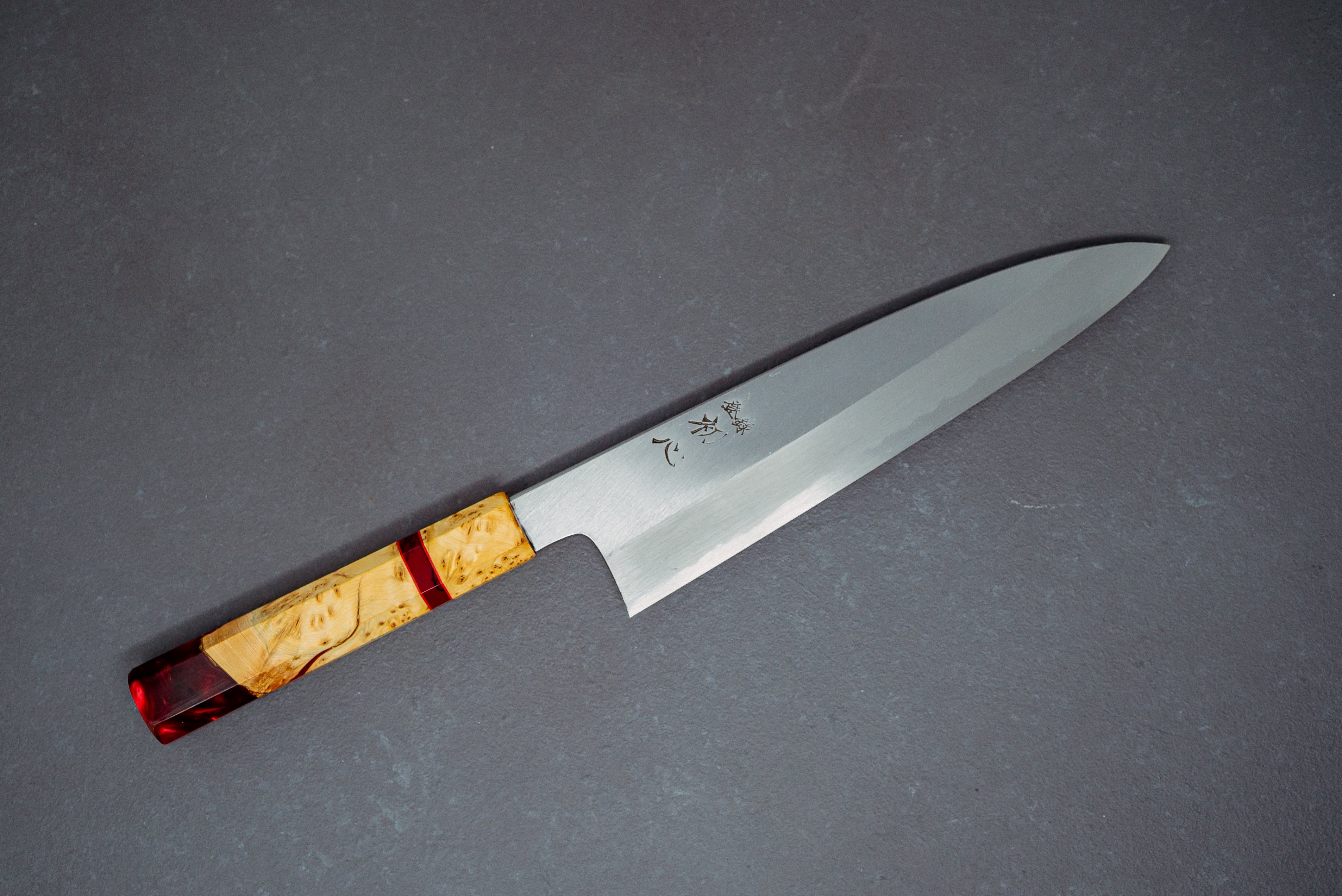 Nakagawa Blue #1 Migaki Tall Gyuto 225mm - Thecooksedge