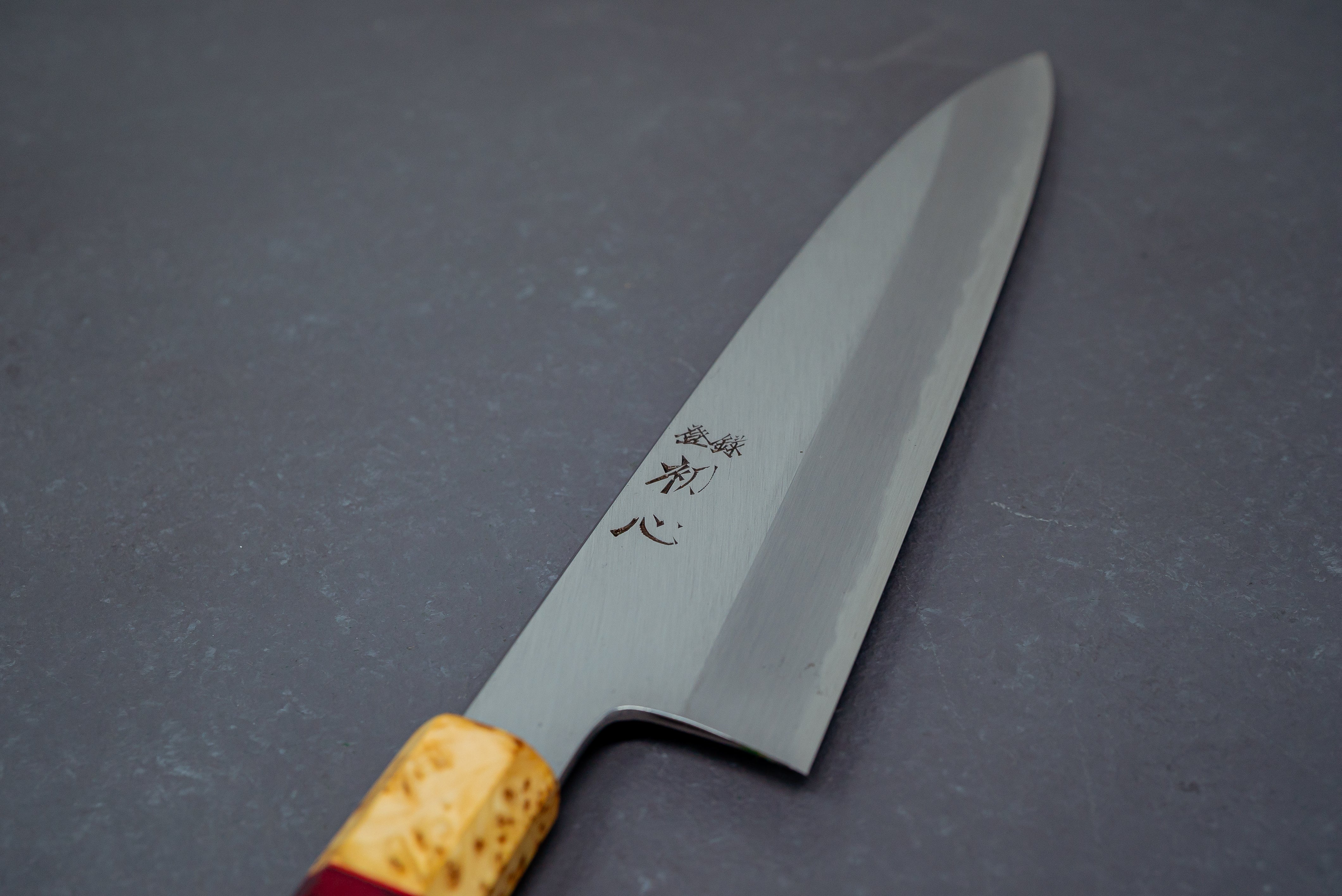 Nakagawa Blue #1 Migaki Tall Gyuto 225mm - Thecooksedge