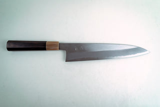 Nakagawa Satoshi Blue #2 Migaki Tall Gyuto 255mm - Thecooksedge