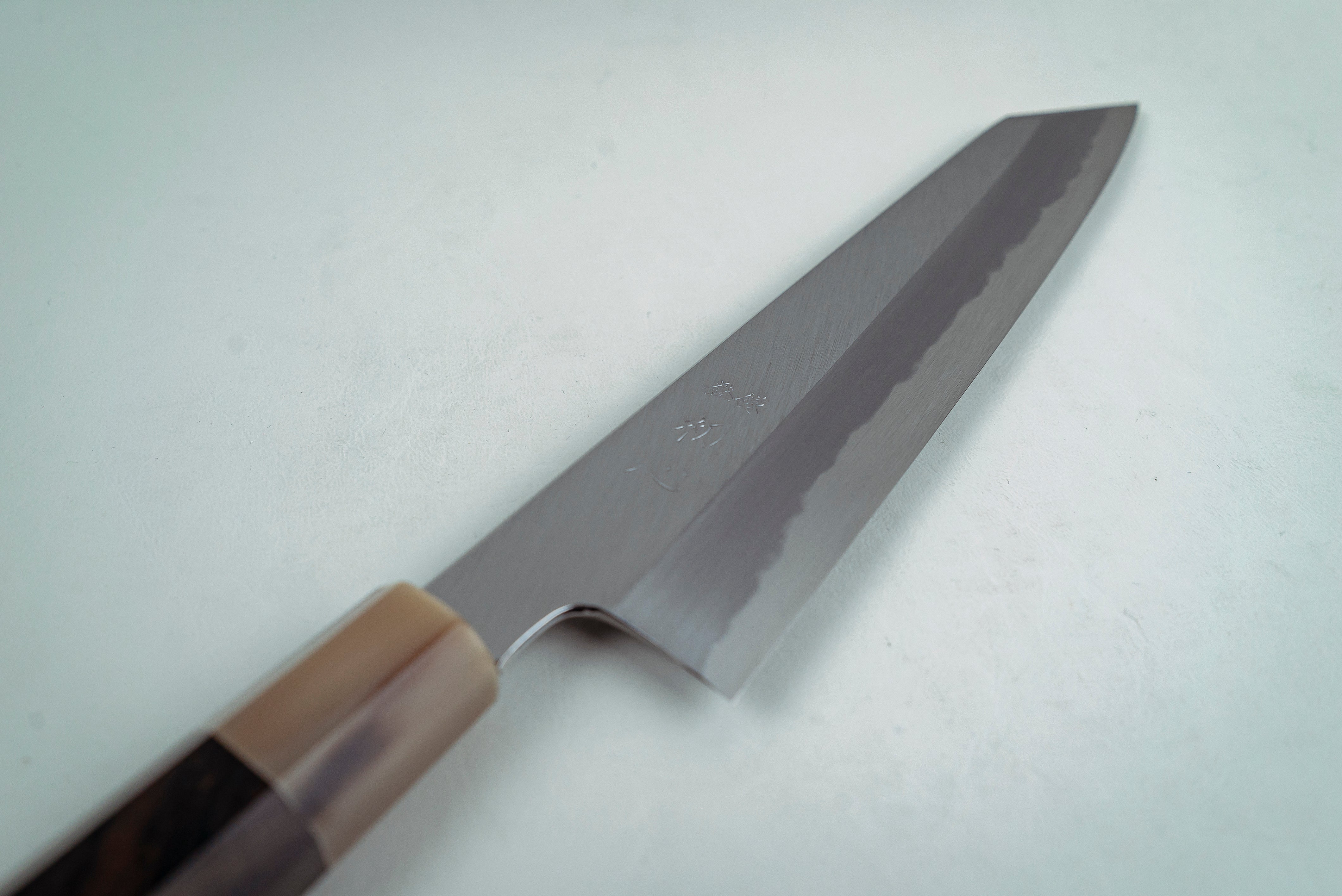 Nakagawa Satoshi Blue #2 Migaki Tall  Kiritsuke Gyuto 255mm - Thecooksedge