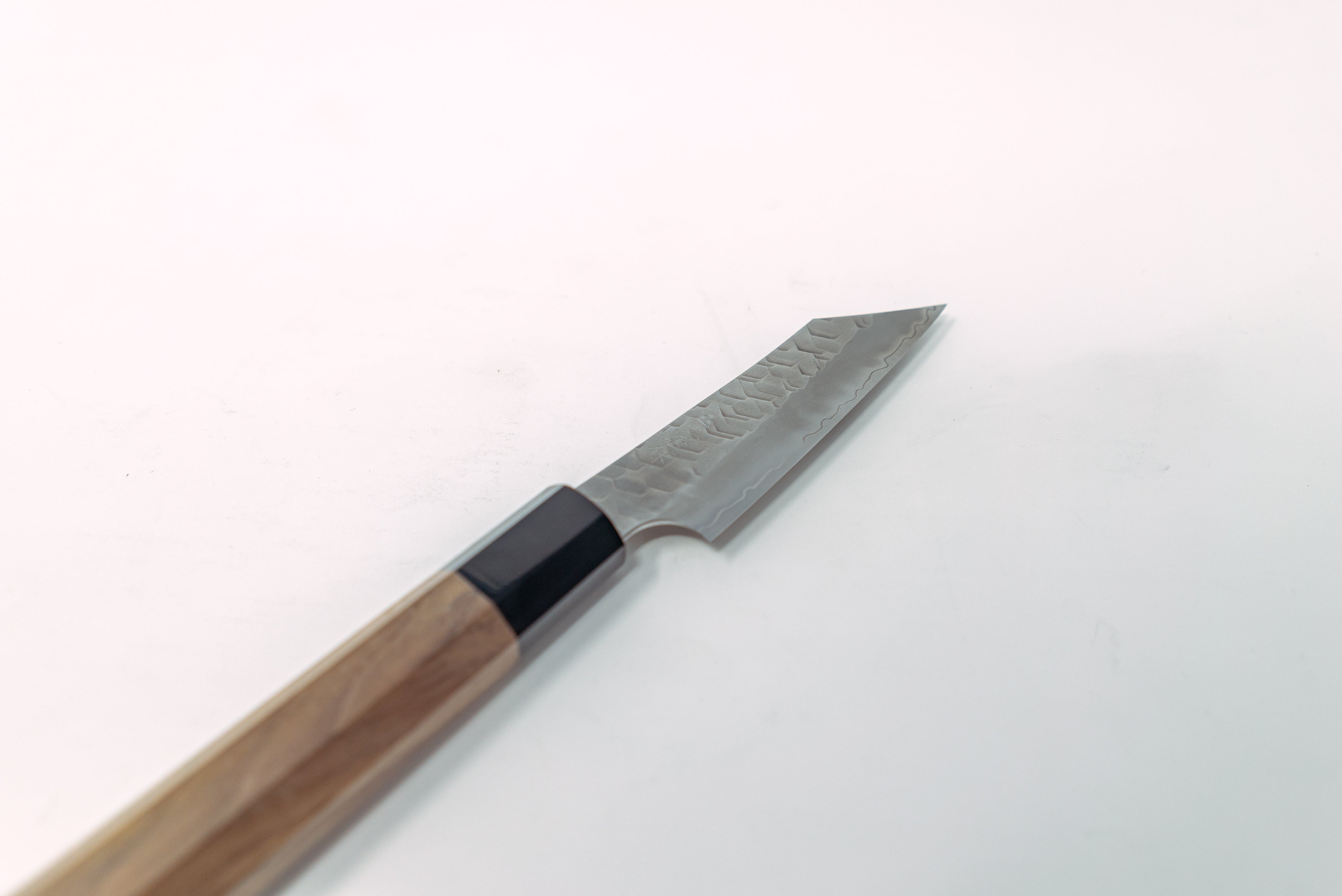 Nigara Hamono SG2 Migaki Tsuchime Kiritsuke Petty 95mm - Thecooksedge