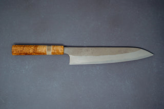 Nigara Hamono Silver3 Nashiji gyuto 240mm - Thecooksedge