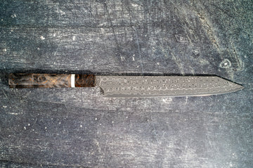 Nigara Hamono SG2 Damascus Kiritsuke Sujihiki 255mm