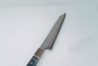 Nigara Hamono Blue2 Twisted Damascus Kiritsuke Yanagiba 300mm - Thecooksedge