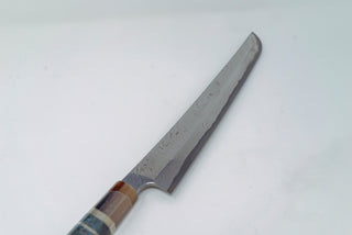Nigara Hamono Blue2 Twisted Damascus Sakimaru Yanagiba 330mm - Thecooksedge