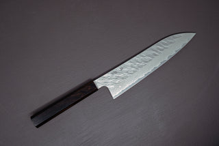 Nigara Hamono VG10 Tsuchime Damascus Gyuto 210mm - Thecooksedge