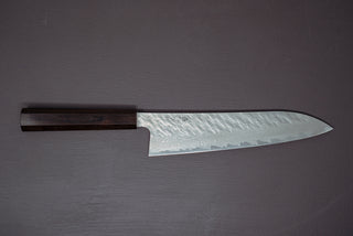 Nigara Hamono VG10 Tsuchime Damascus Gyuto 240mm - Thecooksedge