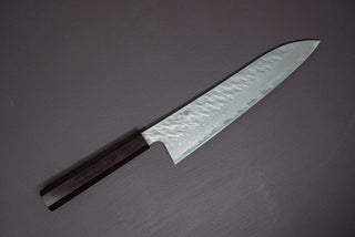 Nigara Hamono VG10 Tsuchime Damascus Gyuto 240mm - Thecooksedge