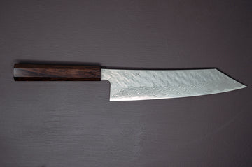 Nigara Hamono VG10 Tsuchime Damascus Kiritsuke 240mm - Thecooksedge