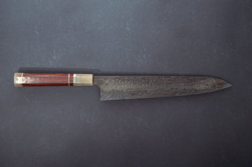 Nigara Hamono Kagetora B2+W2 Core Damascus Gyuto 300mm - Thecooksedge