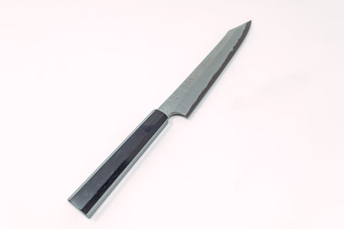 Nigara Hamono Kurozome Damascus Kiritsuke Yanagiba 240mm - Thecooksedge