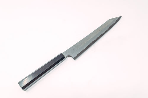 Nigara Hamono Kurozome Damascus Kiritsuke Yanagiba 270mm - Thecooksedge