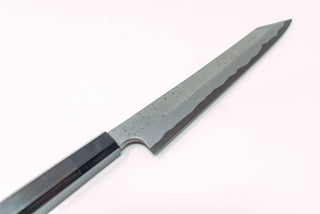 Nigara Hamono Kurozome Damascus Kiritsuke Yanagiba 270mm - Thecooksedge